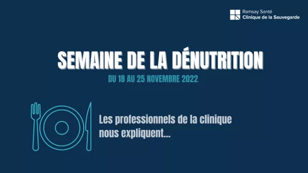 Semaine De La D nutrition Clinique De La Sauvegarde Semaine De La D nutrition Clinique De La Sauvegarde